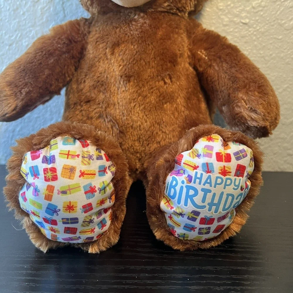 Build A‎ Bear Workshop Happy Birthday Bear Treat Plush 15